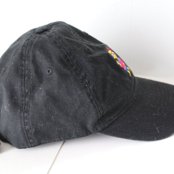 The Simpsons Mad Engine Lisa Embroidered Adjustable Black Hat - Picture 5 of 6